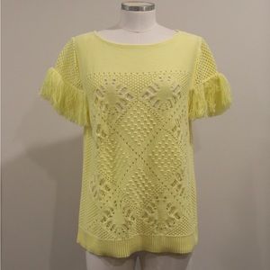 INC yellow top XXL NWT